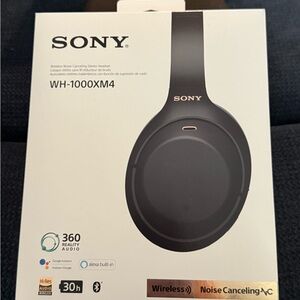 Sony WH-1000XM4 Black Headphones